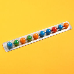 Цена за 2 шт. Жевательная резинка Дожёвывай в блистере, вкус: тутти-фрутти, 20 г. (18+) - Simaland фото 3