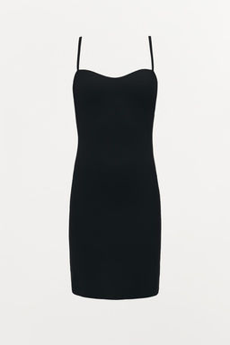SHORT POLYAMIDE LINED DRESS - Zara фото 5