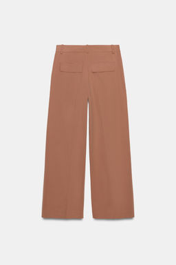 PANTAL?N RECTO PINZAS / rosa claro - Zara фото 7