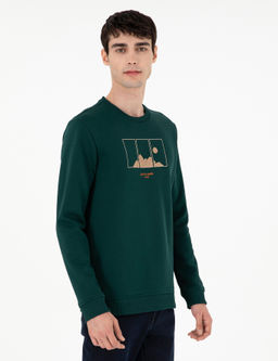 Ye_il Regular Fit Sweatshirt