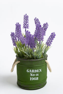 Кашпо с ручками, керамика (SF-2822) зеленый - Больше подарков фото 4