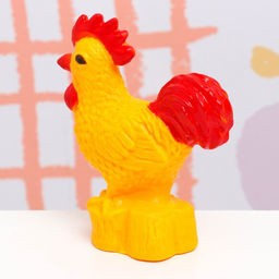Игрушка-пищалка для купания в ванне Животные, 10 шт., резиновые, 10 см - UzToy фото 4