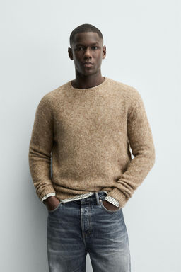 TEXTURED WOOL JUMPER - Zara фото 2
