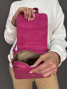 Сумка женская из телячьей кожи