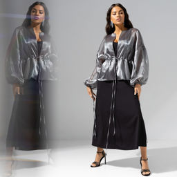 Жакет нарядный Вершина восхищения (gray) Charutti  фото 5