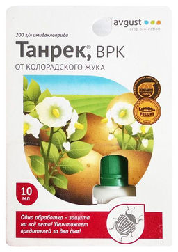 Август Танрек от колорад. жука 10 мл (80 шт./упак.)