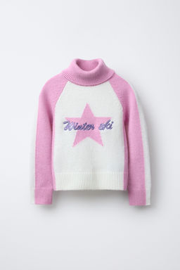 COLOUR BLOCK KNIT JUMPER SKI COLLECTION - Zara фото 7