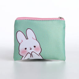 Кошелек детский текстильный Зайчик, 11?9?0.5 см - NAZAMOK KIDS фото 5