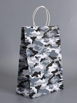 Пакеты подарочные крафт «23 Февраля», камуфляж, 24×10.5×32 см, набор 4 шт.