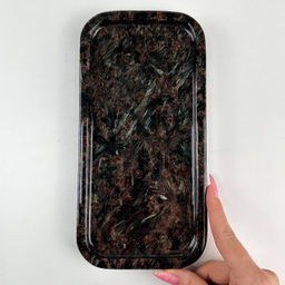 Блюдо из Арфведсонита (Нуумит)