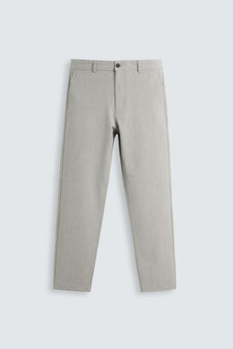 TEXTURED COMFORT TROUSERS - Zara фото 6