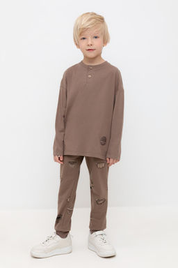 Crockid _ КР 400736/сосновая кора,горы к490 брюки для мал
