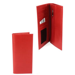 Портмоне женское Croco-ПР-965 натуральная кожа 3 отд, 10 карм, красный матовый (16) 265463