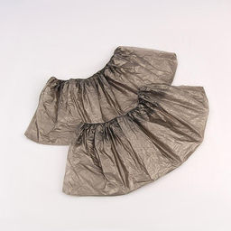 Цена за 50 шт. Бахилы чёрные 400*150 18 мкр 2,6 гр 25 пар/уп