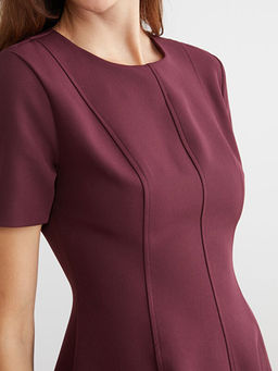 Bisiklet Yaka Belden Oturtmal? Elbise