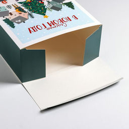 Коробка подарочная новогодняя складная «Новый год», 22 х 30 х 10 см, Новый год