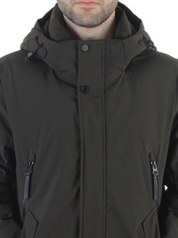 D6211 DK. GREEN Куртка мужская зимняя (200 гр. холлофайбер)