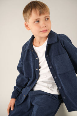 Вельветовый костюм для мальчика Happyfox