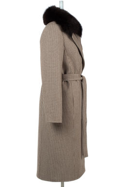 Мех натуральный (песец) Пальто утепленное Термофинн 100 г - El podio фото 8