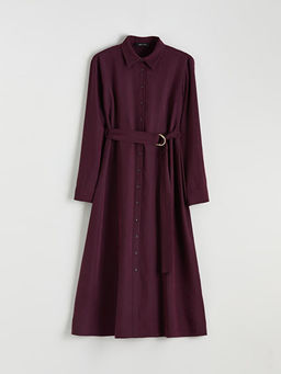 Beli Kemerli G?mlek Elbise