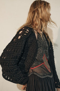 OPEN-KNIT CARDIGAN - Zara фото 3