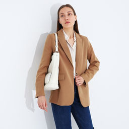 Сумка-тоут на молнии, 3 наружных кармана, цвет белый - Simaland фото 7