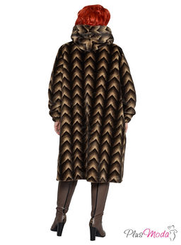 Шубка Модель №1776 размеры 44-84 - Plusmoda фото 7