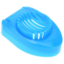 Яйцерезка струнная, пластмассовый корпус Классическая 8х12х4см, цвета микс, в блистере (Китай) - Домашняя мода фото 2