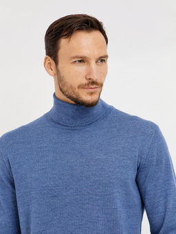 водолазка мужская базовая из шерсти - Glenfield фото 5