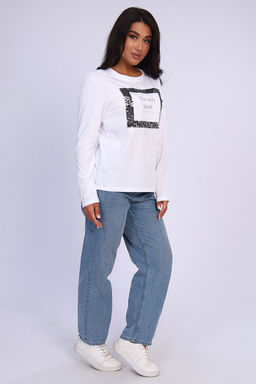 Футболка 55062 с дл. рукавом - Натали фото 8