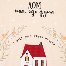 Набор кухонных полотенец Доляна Дома не скучно 35х60см-2шт, 100% хлопок  фото 5