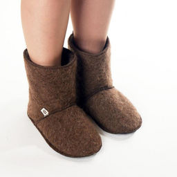 Носки-чарапе арт.901-16/Step меховые Коричневый - Altro фото 2