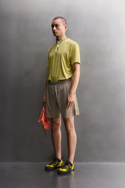 PANTALONES CORTOS ENTRENAMIENTO 9 / Marr?n claro
