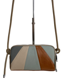 Женская сумка из натуральной кожи, цвет мультицвет - Greta фото 2