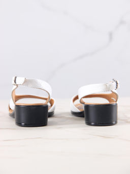 Босоножки EDART 3054.312bll. белый макс.  фото 4