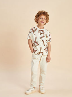 Beli Lastikli Gabardin Erkek Bebek Pantolon