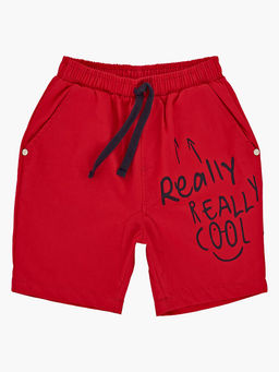 Шорты с принтом UD 7828 красный - Mini maxi фото 2