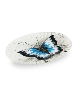 Блюдо декоративное АРТ Бабочка 30x22см