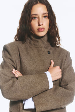 LOGAN ABRIGO DE DOBLE BOTONADURA DE MEZCLA DE LANA - H&m фото 6