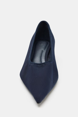 ZAPATO TAC?N MESH / Azul - Zara фото 4