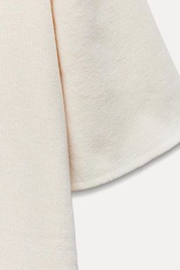 OVERSIZED PLAIN KNIT TOP - Zara фото 7