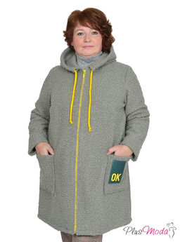 Куртка-пальто Модель №765 размеры 44-84 - Plusmoda фото 4