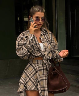 Костюм (рубашка+юбка) - Ksa фото 2