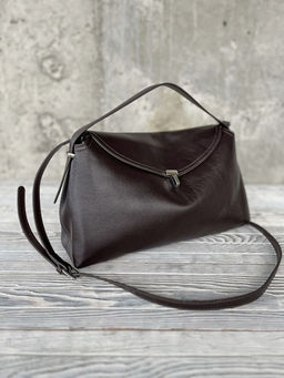 Женская кожаная сумка 8923 Кофе