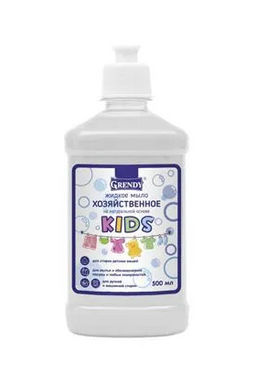 ГРЕНДИ жидк.мыло 500мл Хозяственное KIDS (д/детского белья) с дозатором