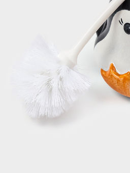 Ёршик для унитаза с подставкой «Пингвин», фарфор