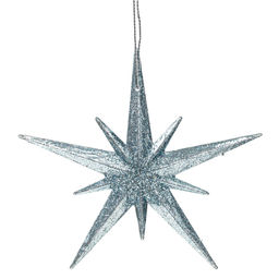 Украшение новогоднее "Звезда", L12 W1 H11,5 см