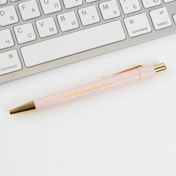 Цена за 2 шт. Ручка шариковая, синяя паста, 0.7 мм С 8 марта