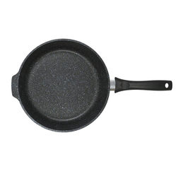 ЛА_АП_GRANIT (black) Сковорода глубокая 260мм с ручкой, , арт. сггч260а