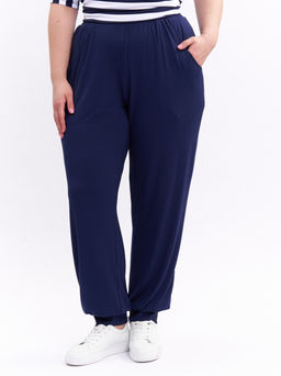 Брюки из вискозы BB01303DBL05